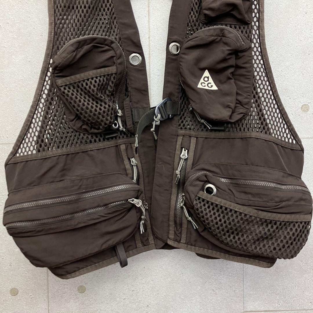 NIKE ACG ベスト BUTTLES VEST メッシュ 多機能 ポケット