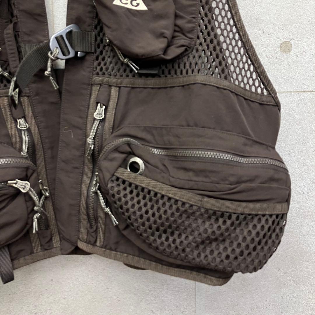 NIKE ACG ベスト BUTTLES VEST メッシュ 多機能 ポケット