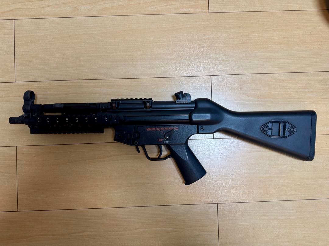 東京マルイ MP5 ハイサイクル RASカスタム マガジン3本付 スリング付