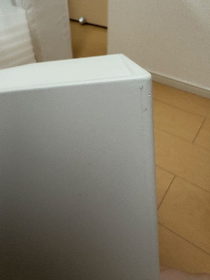 スチール製ブレッドケース 約24L 縦型　スリムタイプ　ホワイト