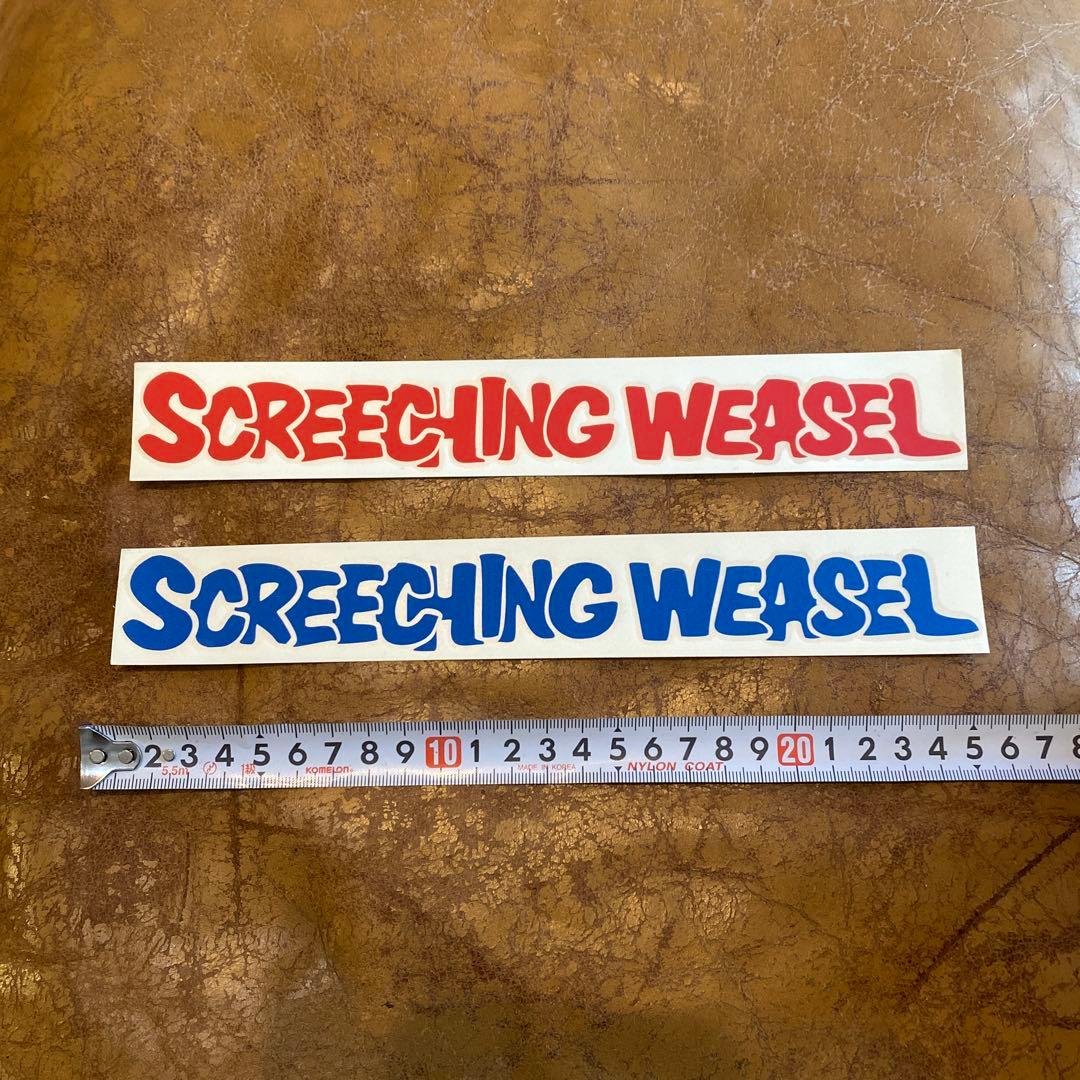 Screeching Weasel パンクバンドステッカーセット
