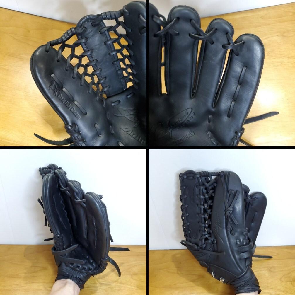 ミズノ イチローモデル 限定 グローバル版 プラチナラベル 外野用 軟式グローブ