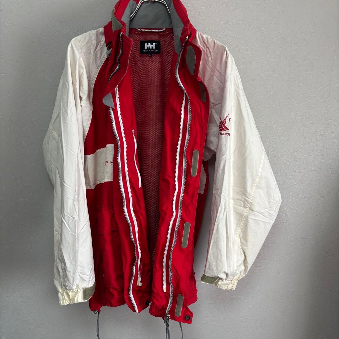 上下セット HELLY HANSEN ヘリーハンセン スキースノボーウェアー赤M