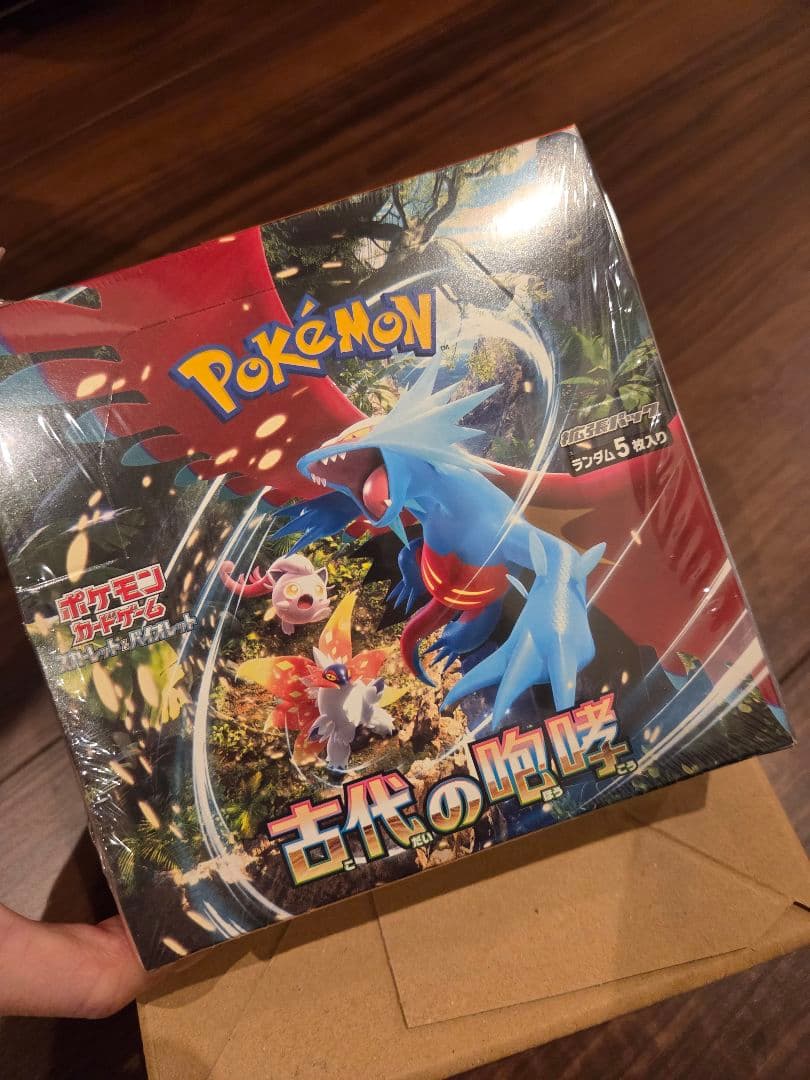 【新品未開封 シュリンク付き】ポケモンカード 古代の咆哮1BOX