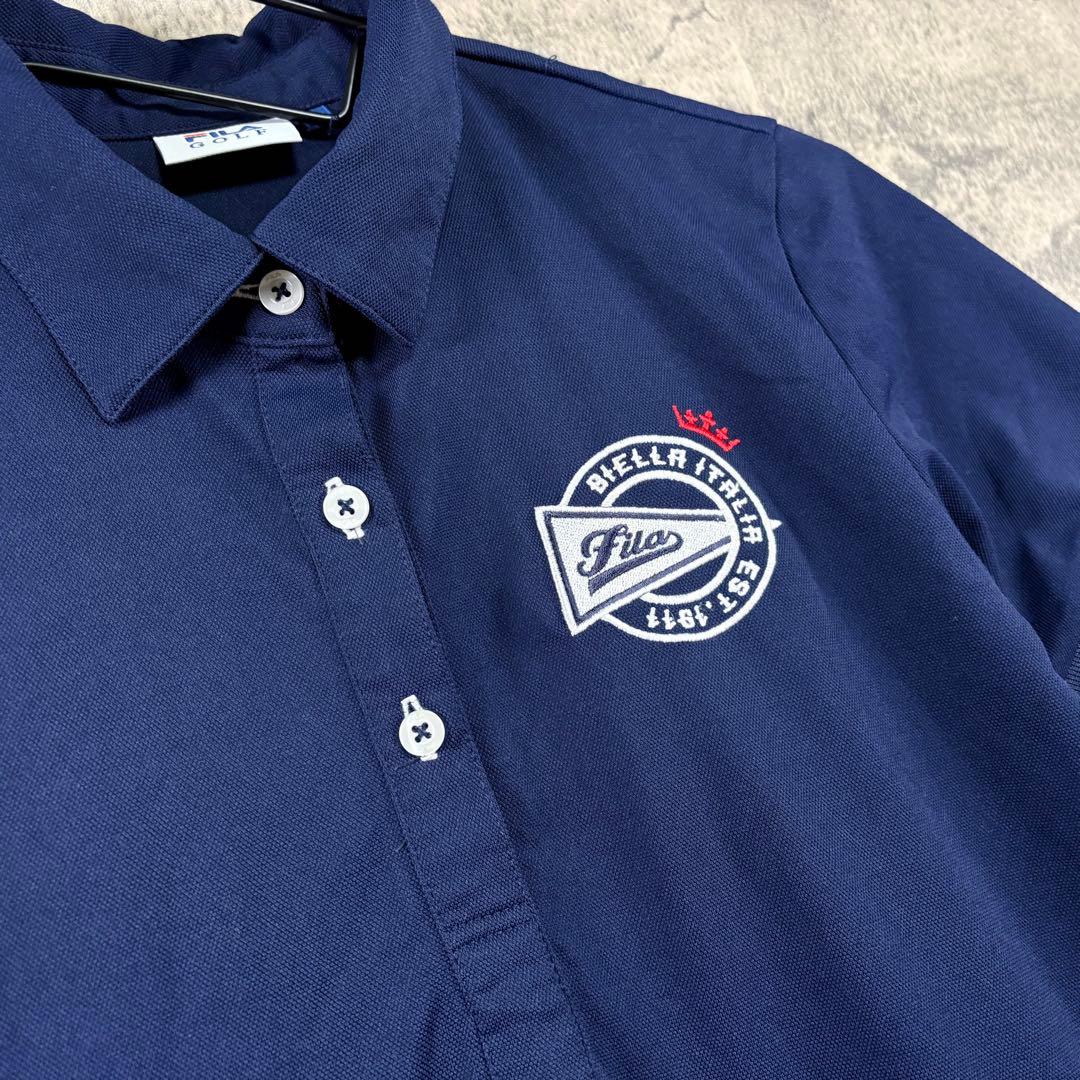 FILA GOLF ワンピース ゴルフウェア ネイビー
