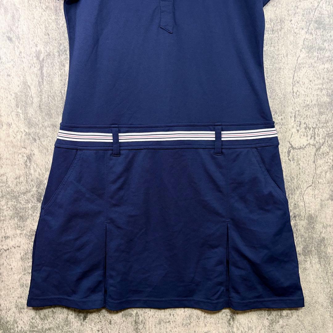 FILA GOLF ワンピース ゴルフウェア ネイビー