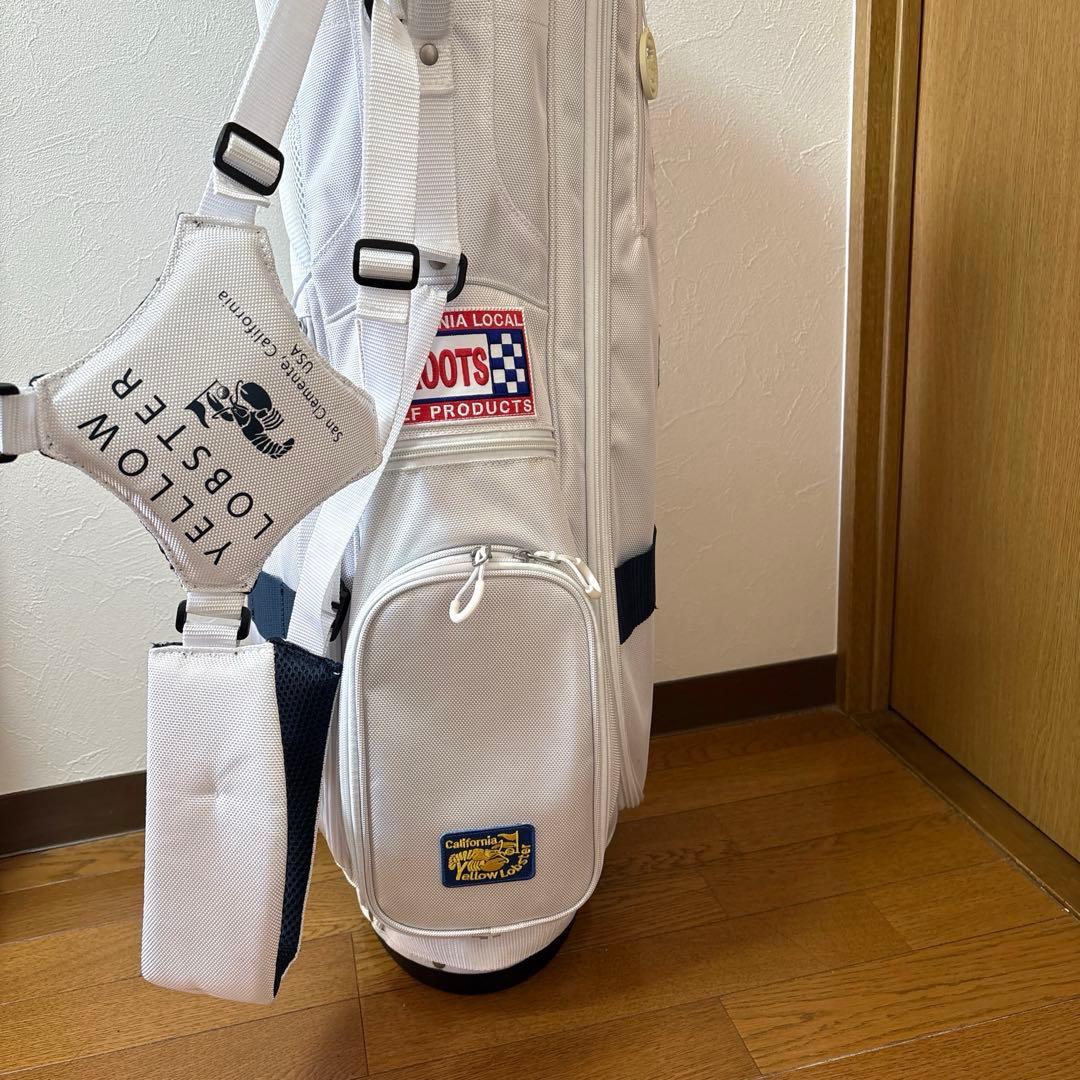 専用です、イエローロブスター・キャディバッグ・ホワイト