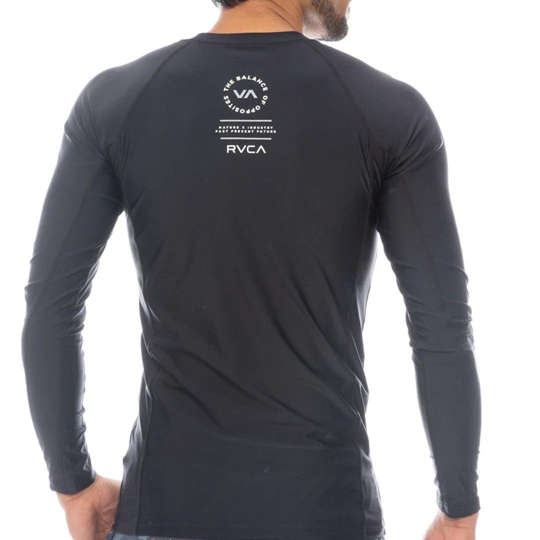RVCA ブラック 長袖 ラッシュガード サーフィン MMA 柔術新品未使用