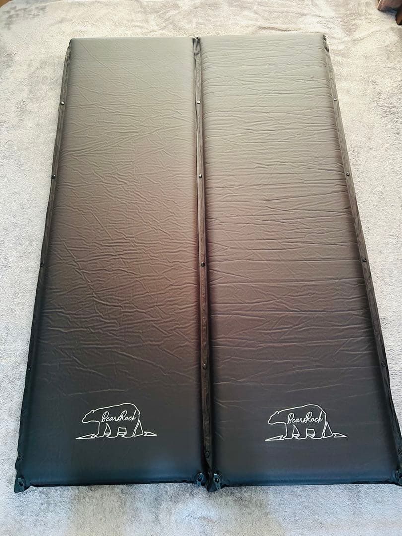 Bears Rock 2個セット 車中泊マット インフレーターマット 8cm