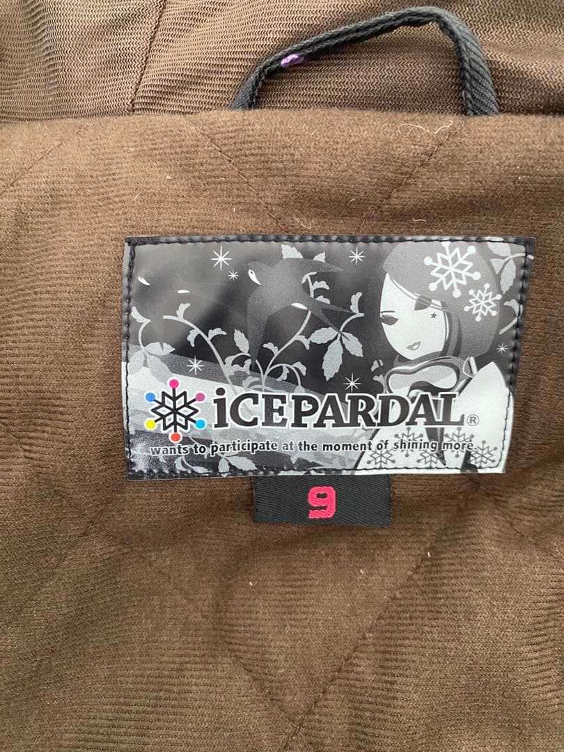 ICEPARDAL アイスパーダル　スノーボードウェア　上下9号 XS 新品