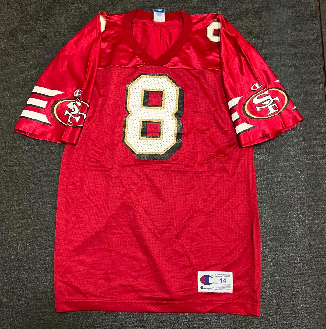 NFLサンフランシスコ49ERS YOUNG8 チャンピオンタグ ゲームシャツ