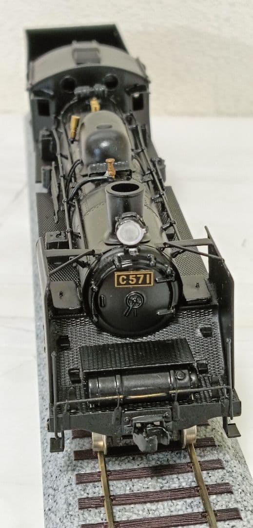 HOゲージ 宮沢模型 Ｃ57蒸気機関車 カンモーター、メンテナンス済