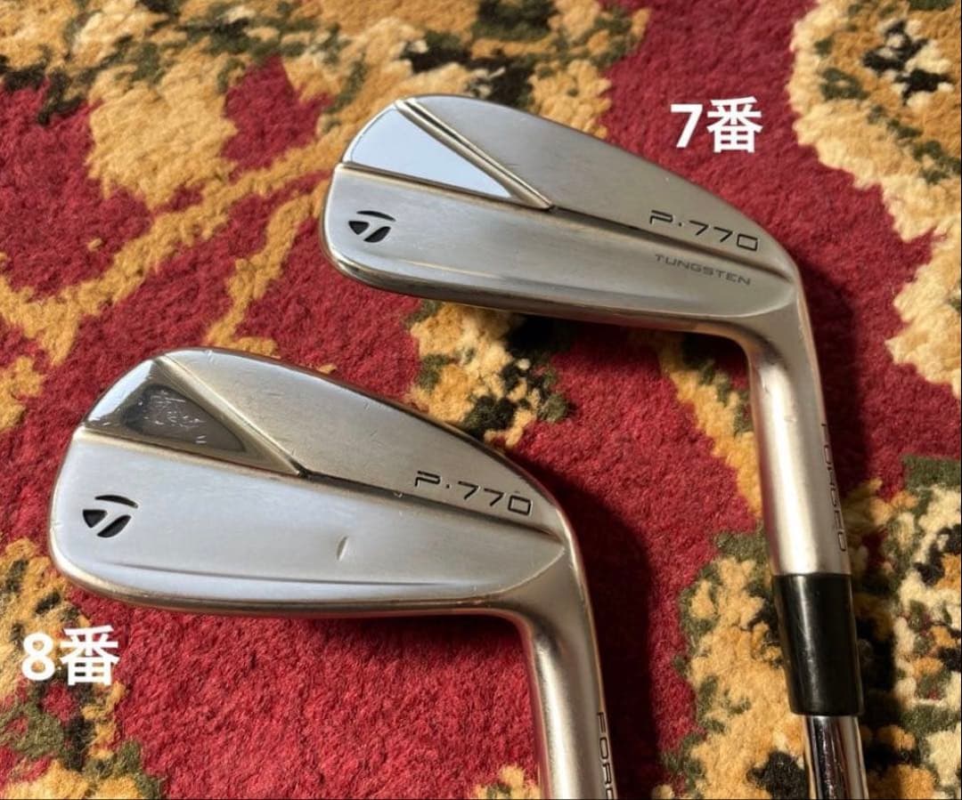 大人気　TaylorMade P770 2023 アイアンセット 6本　モーダス