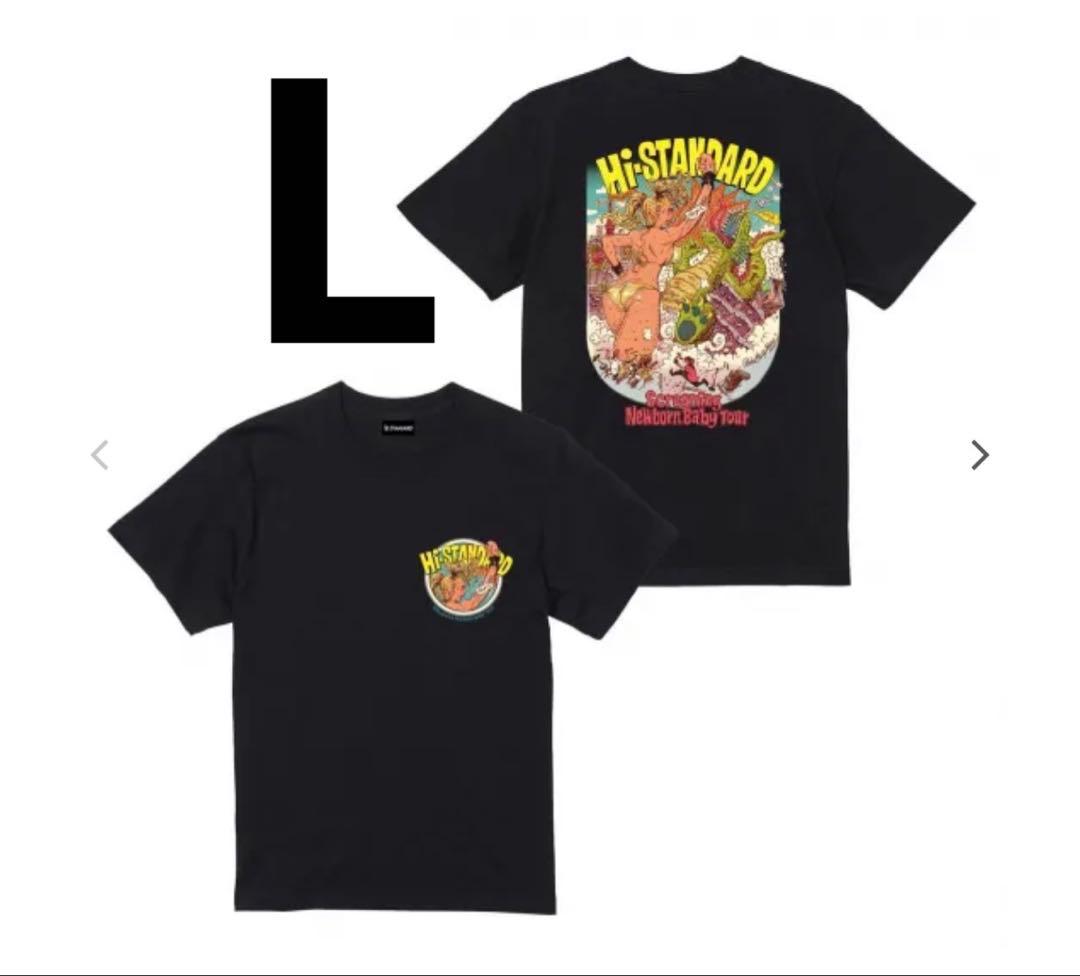 【新品未開封】Hi-STANDARD RJB Tシャツ ブラック Lサイズ