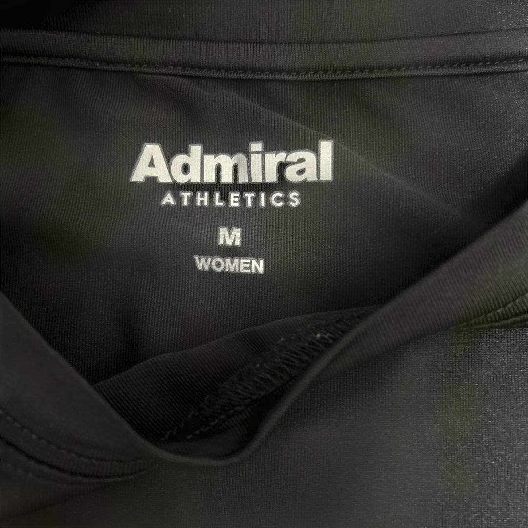 Admiral スリット入り黒Tシャツ M
