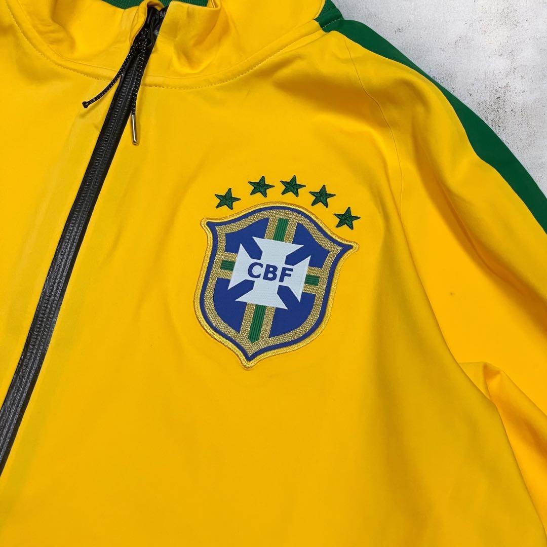 【希少】2014 ブラジル代表 ナイロンジャケット アンセムジャケット NIKE