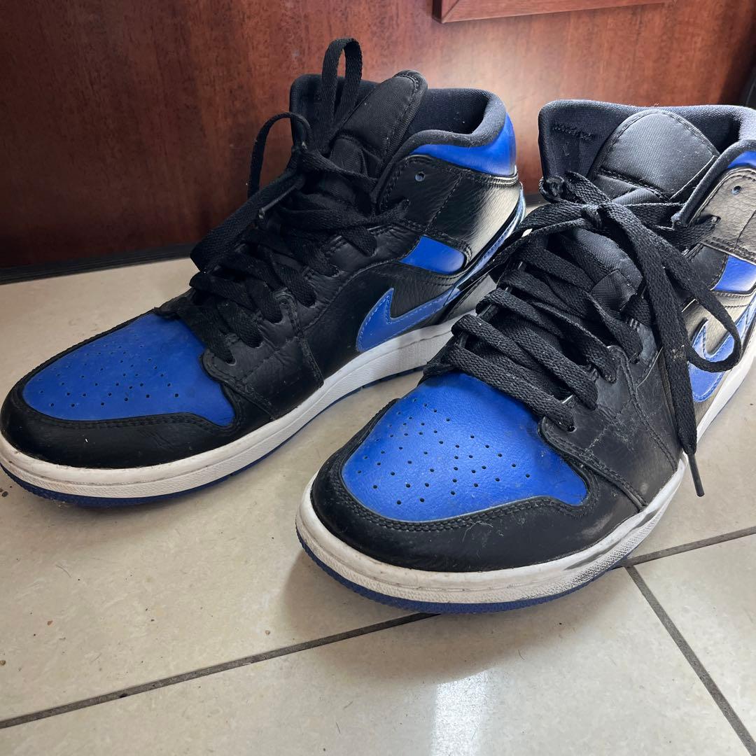 エアジョーダン1 MID バスケットボールシューズ