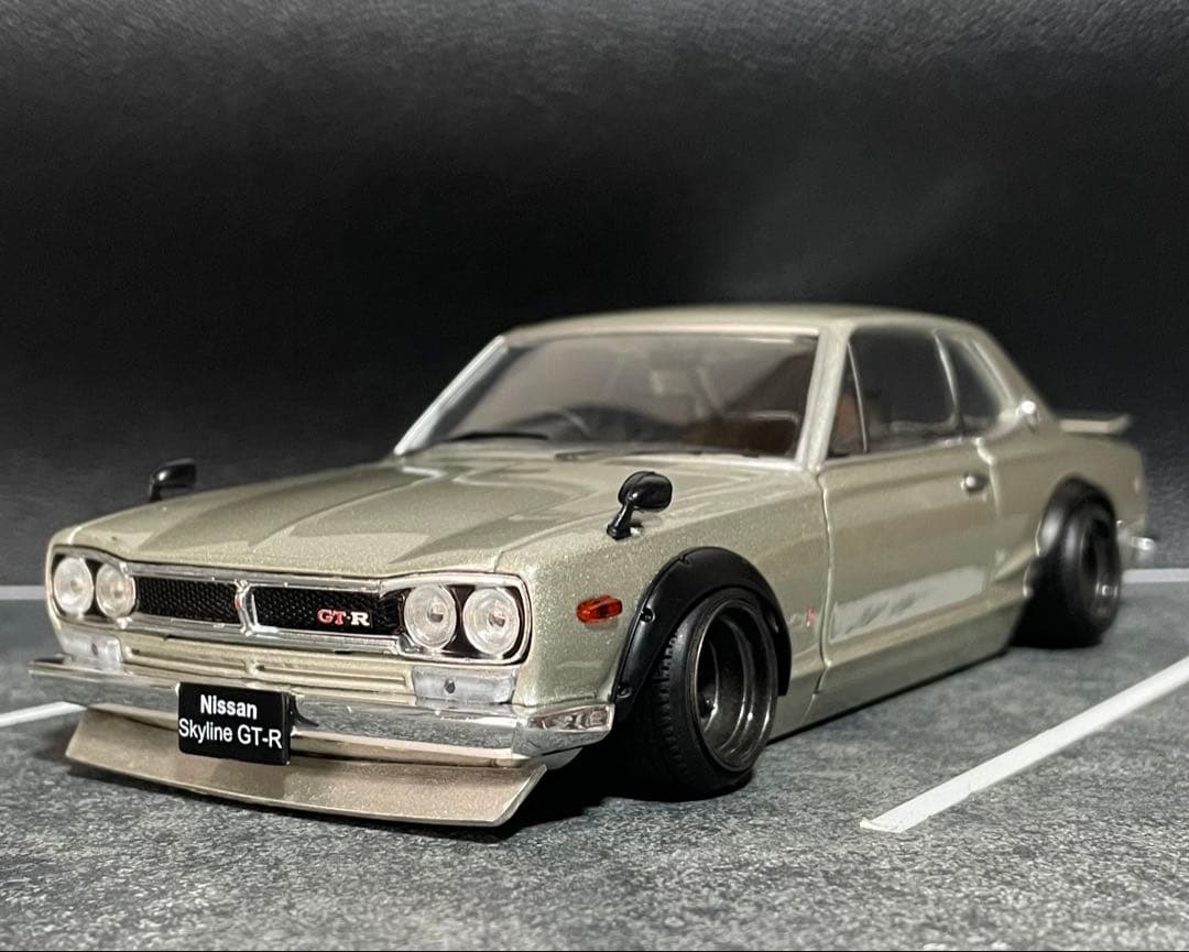 1/24 アシェット 国産名車 スカイラインGT-R ハコスカ 改造車 カスタム