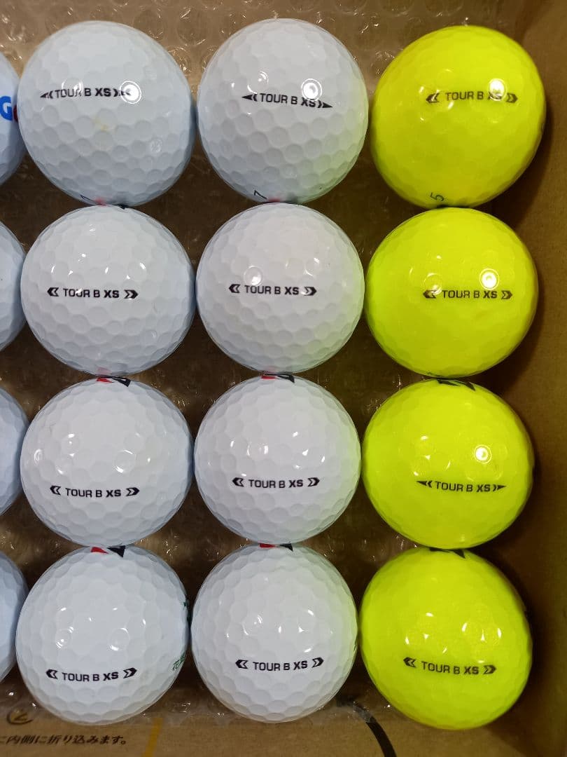 美品ブリヂストンTOUR B XS ロストボール　24球