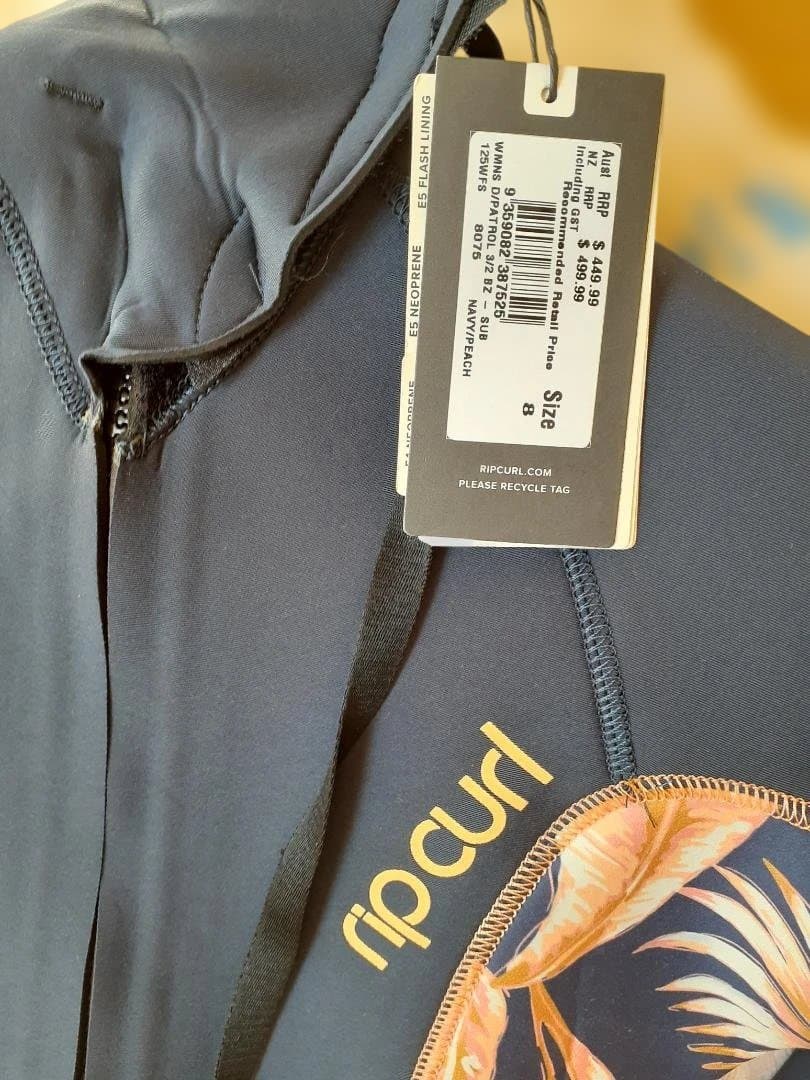 【新品】ripcurl フルスーツウェットスーツ ネイビー