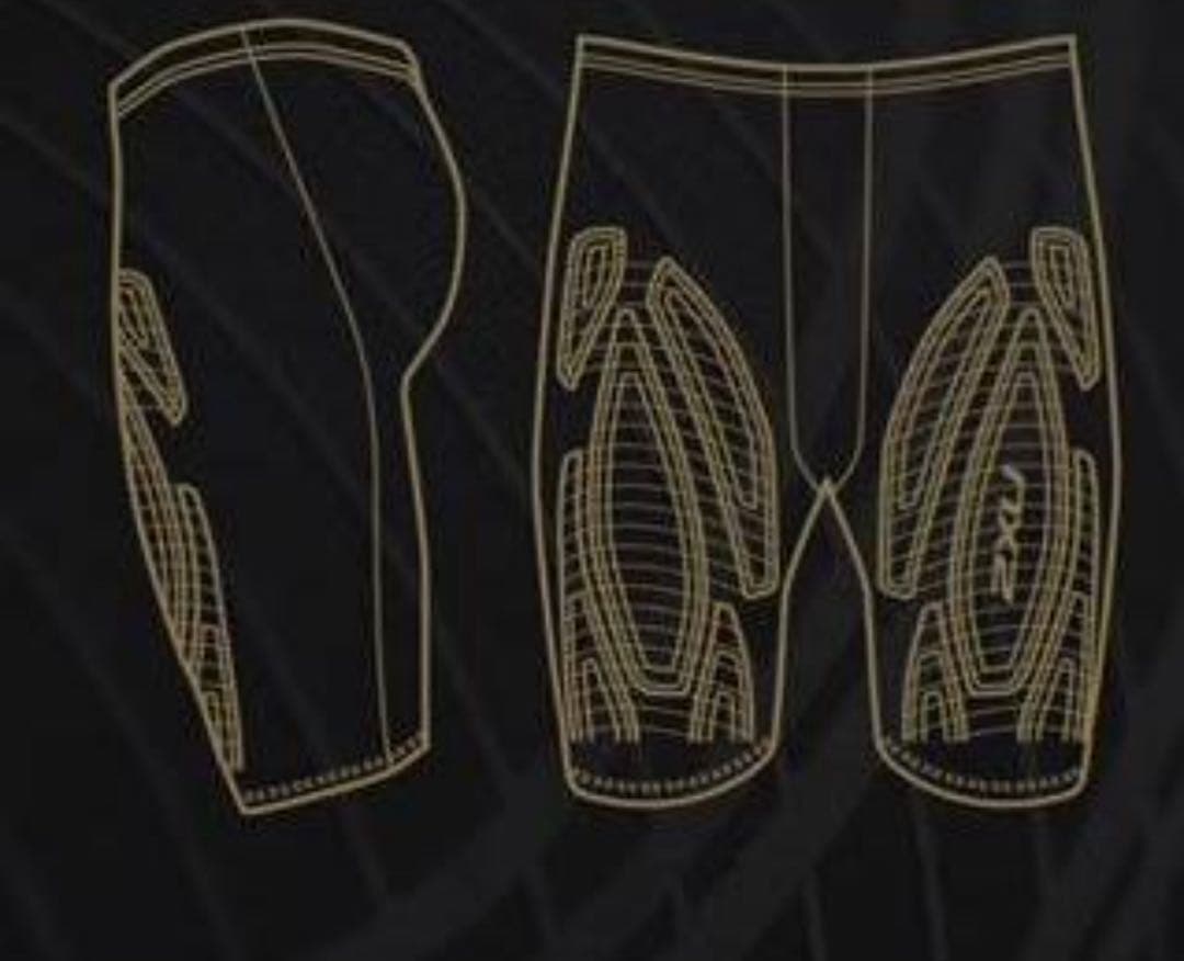 2XU MCSランニング コンプレッションショーツ