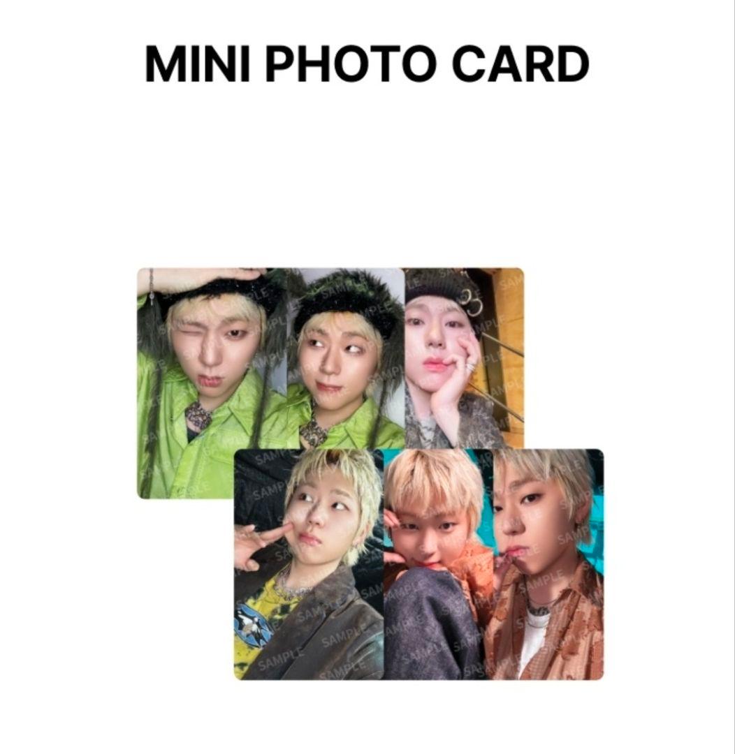 ZICO PLUSH KEYING ＋ ミニフォトカードセット