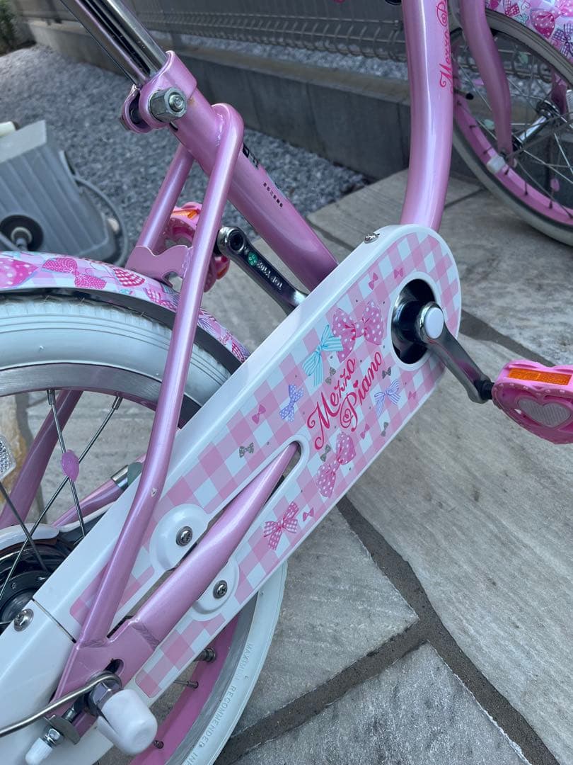 美品　メゾピアノ　幼児用自転車　16インチ