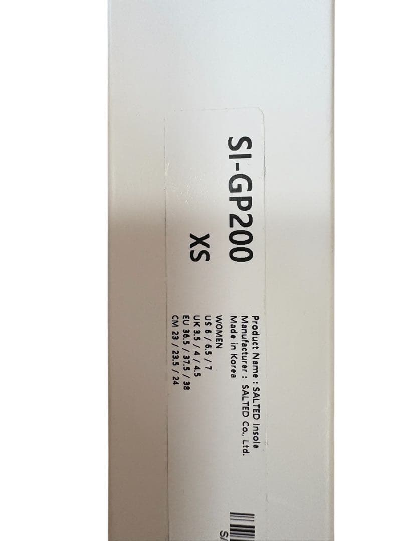 SALTED SMART INSOLE　インソース型足圧計　ＸＳサイズ