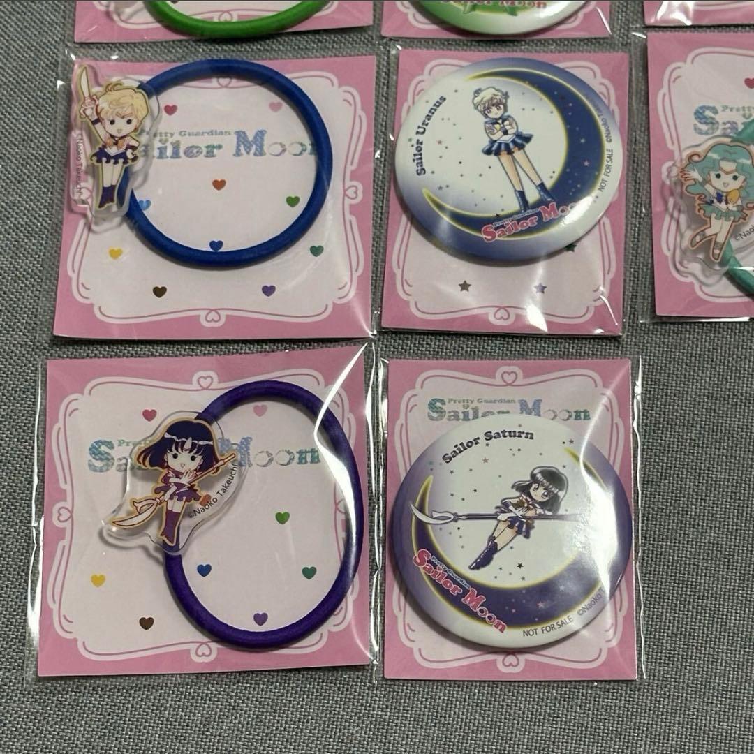 セーラームーン 缶ミラー ヘアゴム 明治 コラボ コンプリートセット