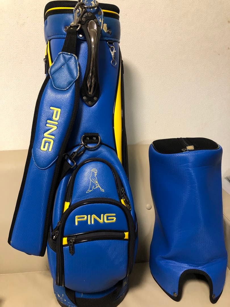 【送料込み】廃盤希少　限定色　PING ピン　キャディバッグ