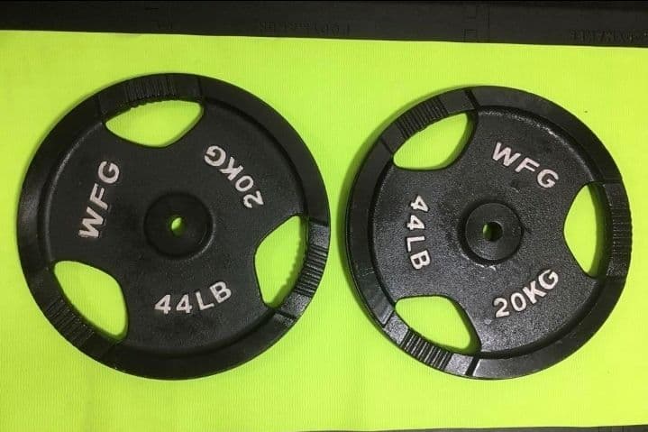 ①WILDFIT ワイルドフィット プレート 20kg x 1枚(同時購入)