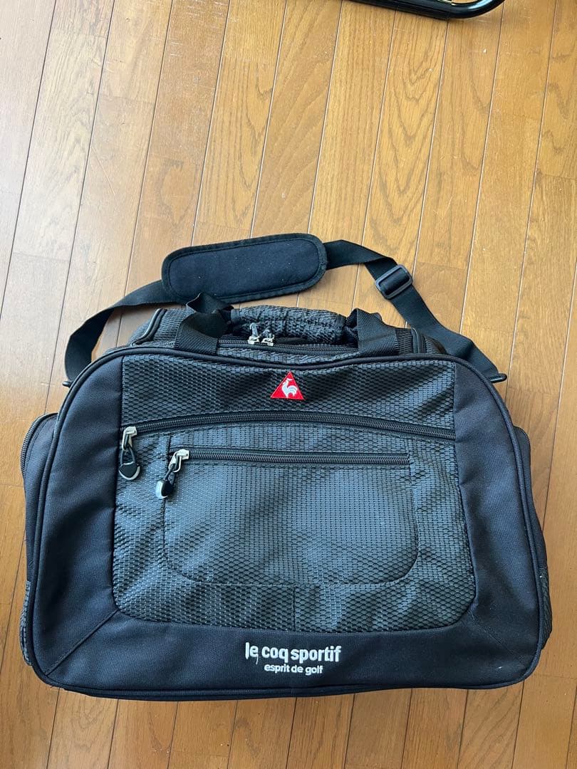 ルコックスポルティフ　le coq sportif ゴルフ用バッグ 黒色
