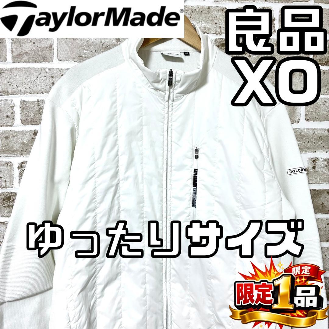 【ゆったりサイズ‼️】テーラーメイド メンズ ジップジャケット XO ホワイト