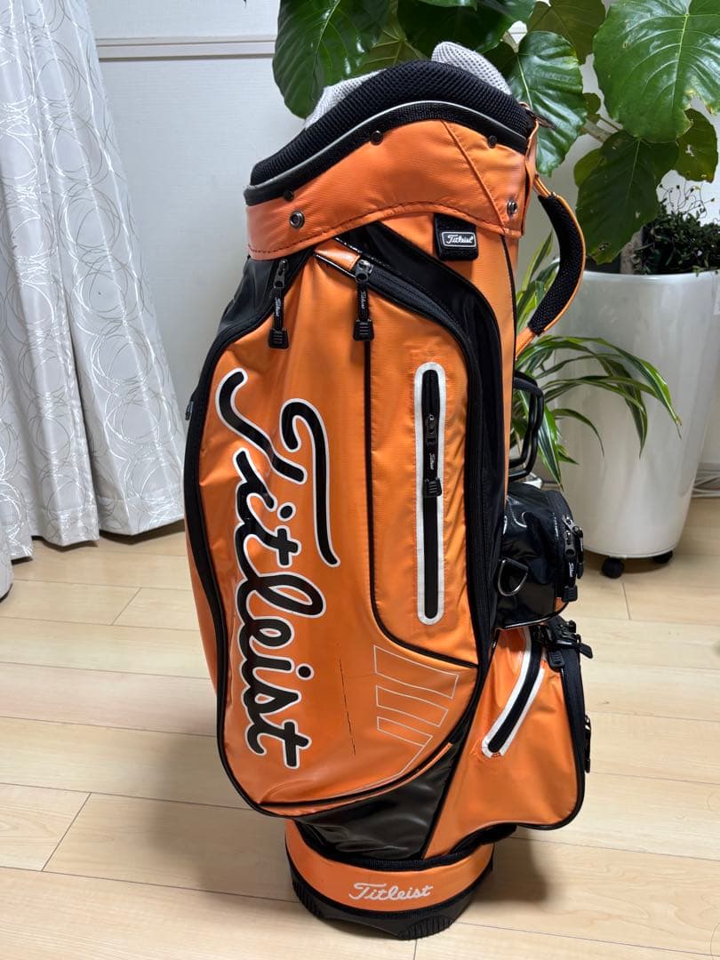 【最終値下】Titleist オレンジ キャディバッグ