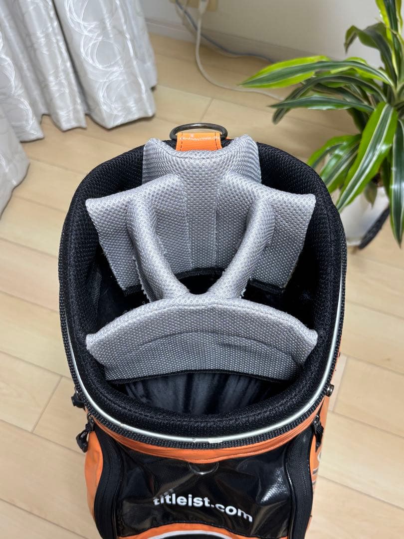 【最終値下】Titleist オレンジ キャディバッグ