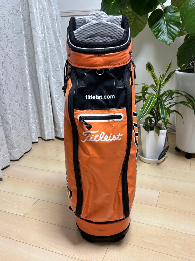 【最終値下】Titleist オレンジ キャディバッグ