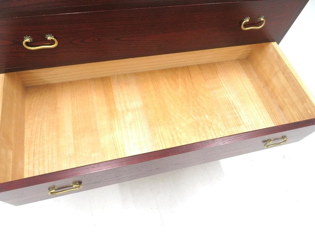 展示品　伝統的工芸品　加茂桐箪笥　タンス　桐たんす　整理箪笥　和モダン