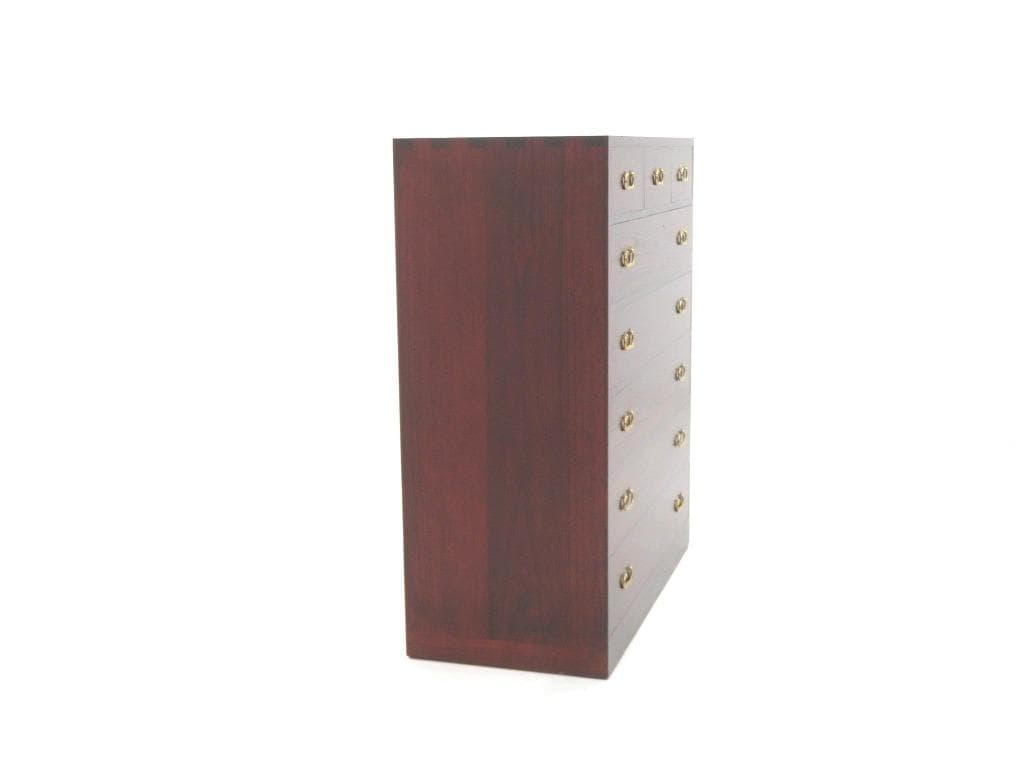展示品　伝統的工芸品　加茂桐箪笥　タンス　桐たんす　整理箪笥　和モダン