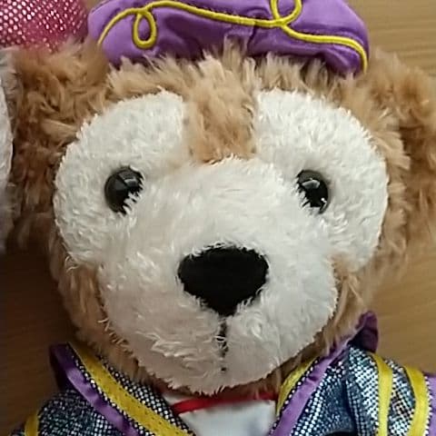 香港ディズニー ダッフィー シェリーメイ ぬいぐるみ ややSサイズ