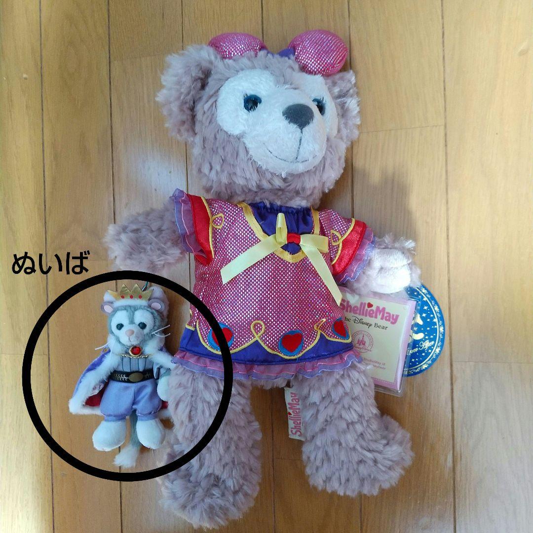 香港ディズニー ダッフィー シェリーメイ ぬいぐるみ ややSサイズ