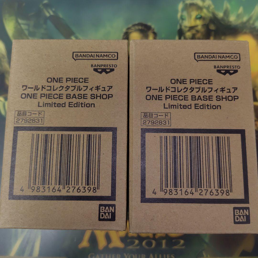 ONEPIECE　BASESHOP ワールドコレクタブルフィギュア ルフィ　2体