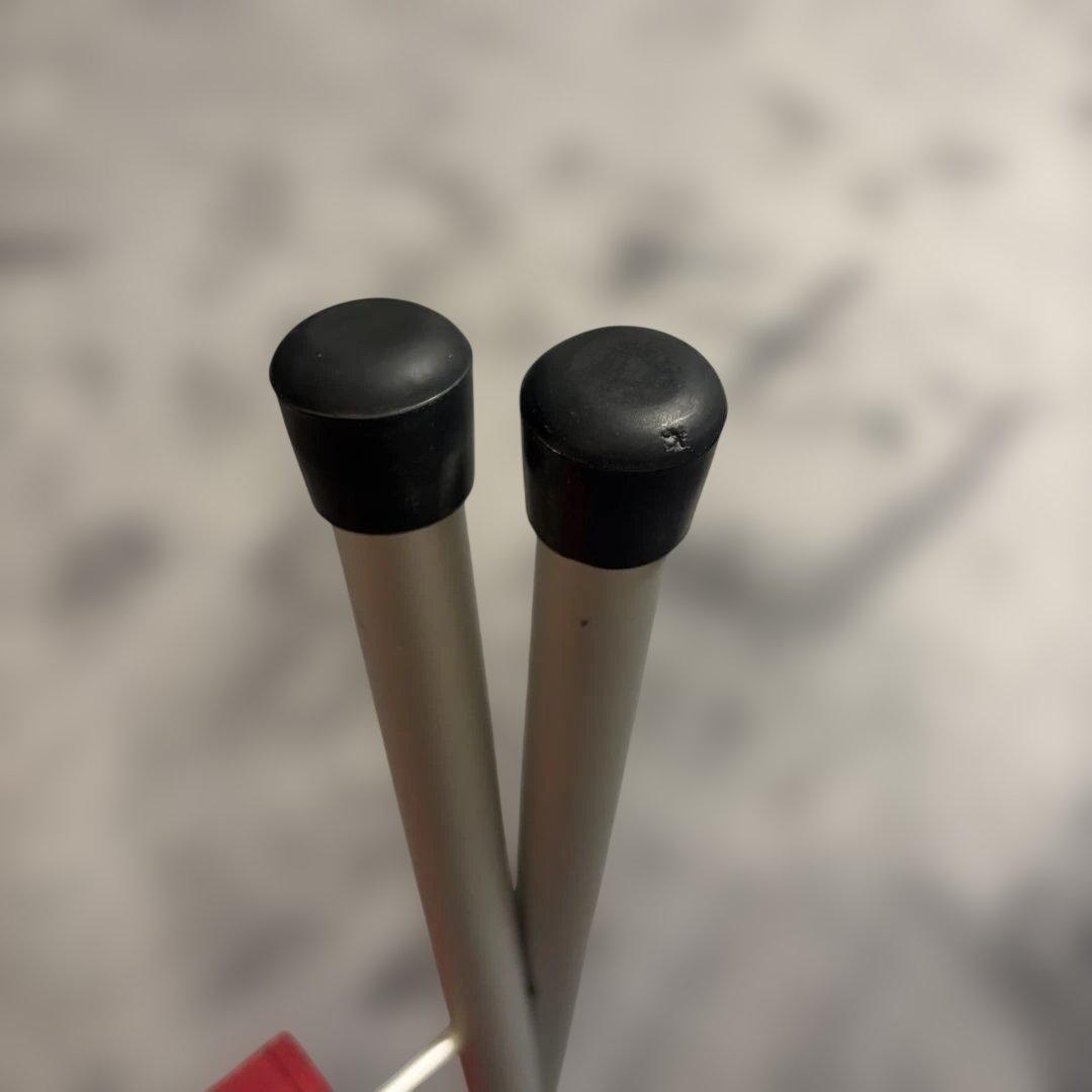 美品　 peak アウトドアベンチ レッド