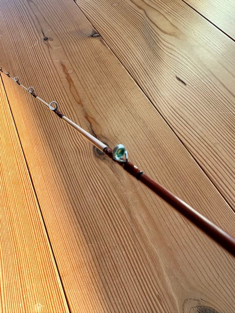 竹製釣り竿 約120㎝　竿邦　かせ筏黒鯛