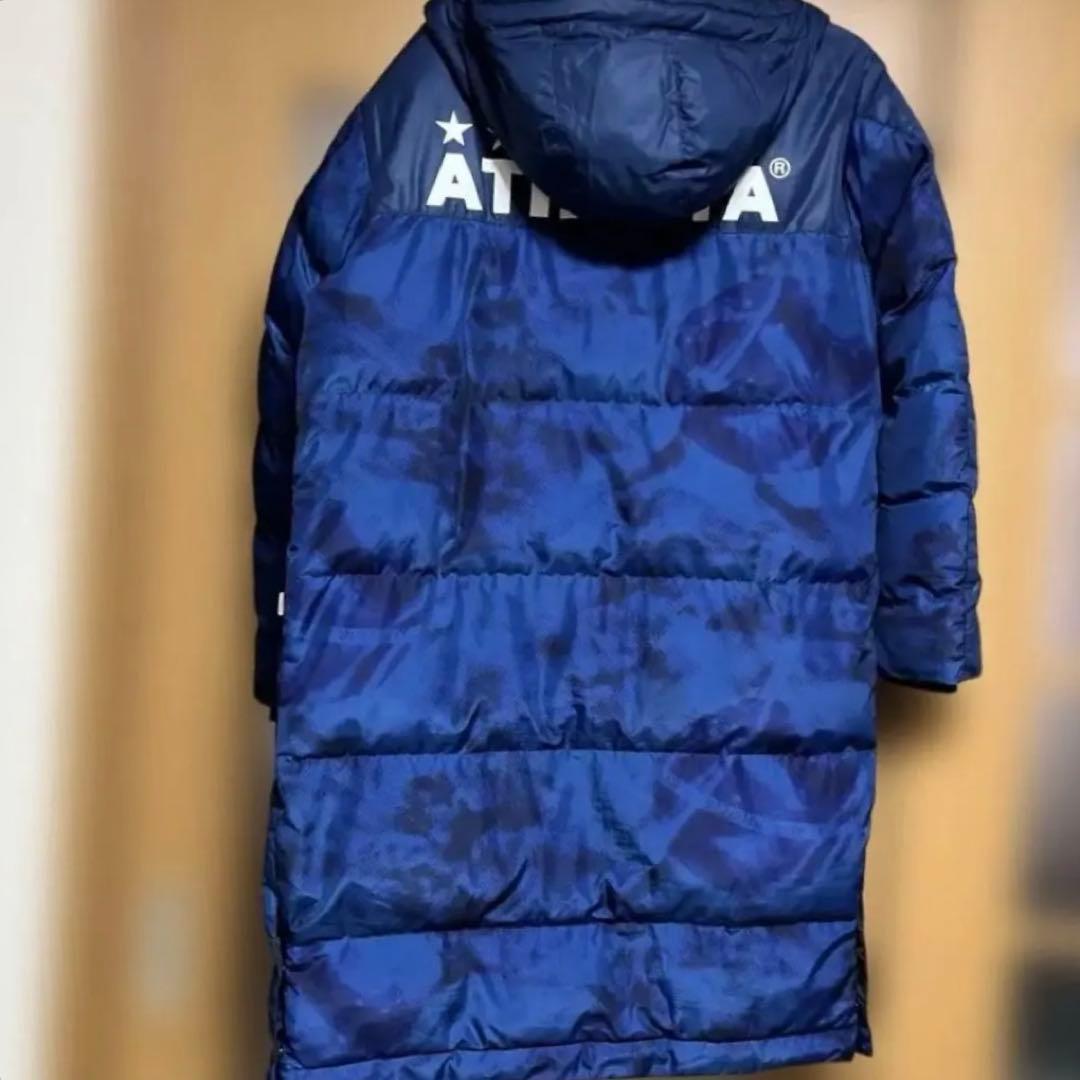 ATHLETA ネイビー ベンチコート