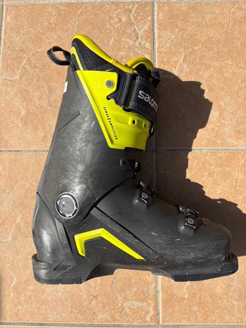 Salomon S/MAX 110 スキーブーツ ブラック/イエロー