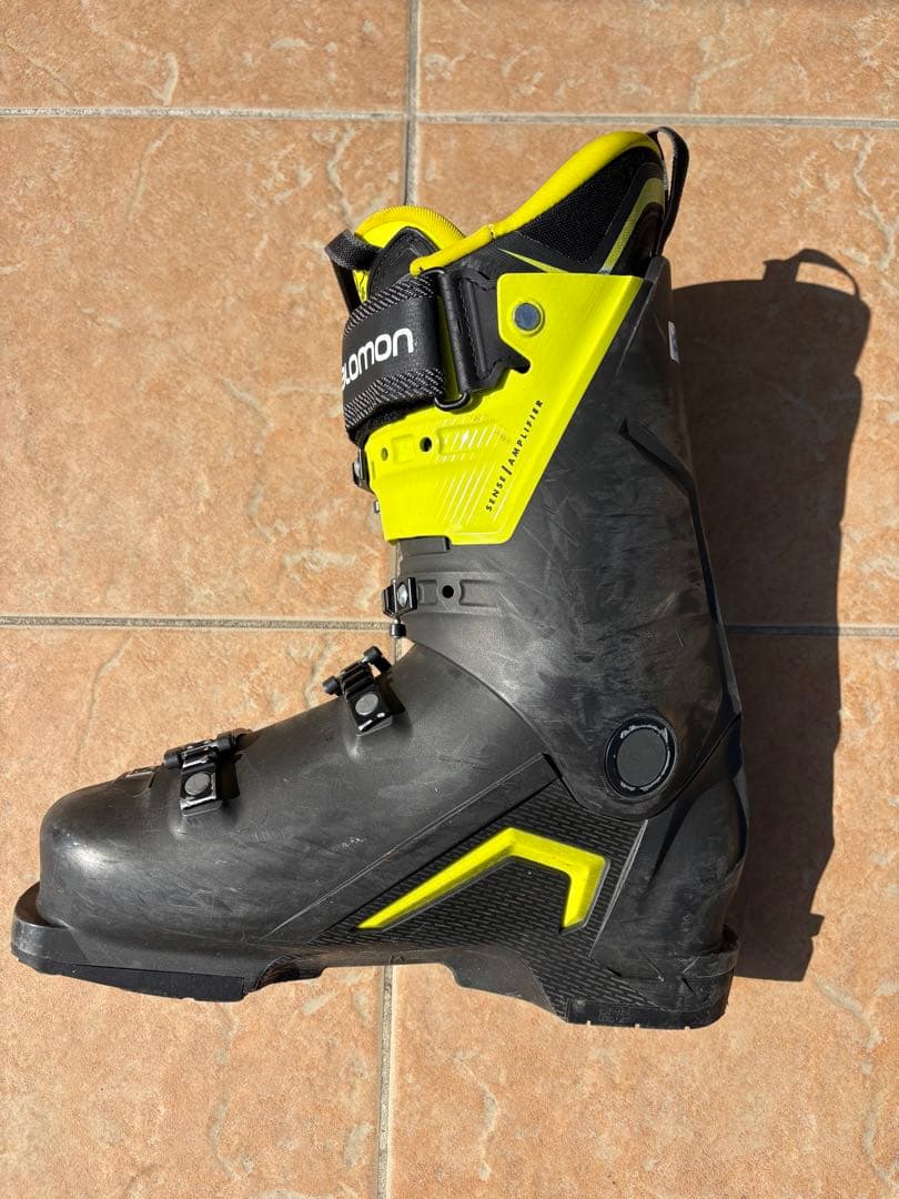 Salomon S/MAX 110 スキーブーツ ブラック/イエロー