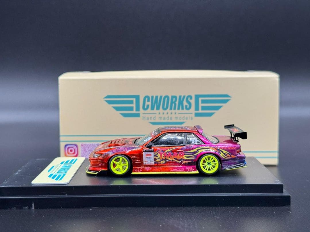 1/64 改 日産 Silvia S13 OriginLabo 中村直樹D1GP