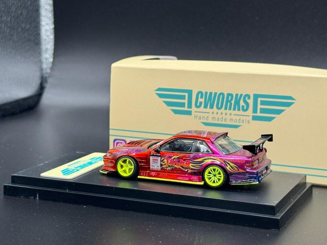 1/64 改 日産 Silvia S13 OriginLabo 中村直樹D1GP