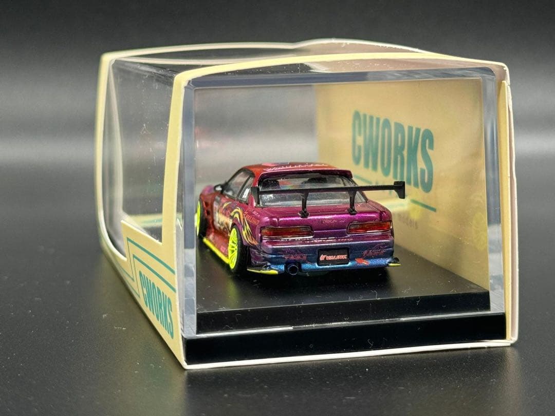 1/64 改 日産 Silvia S13 OriginLabo 中村直樹D1GP