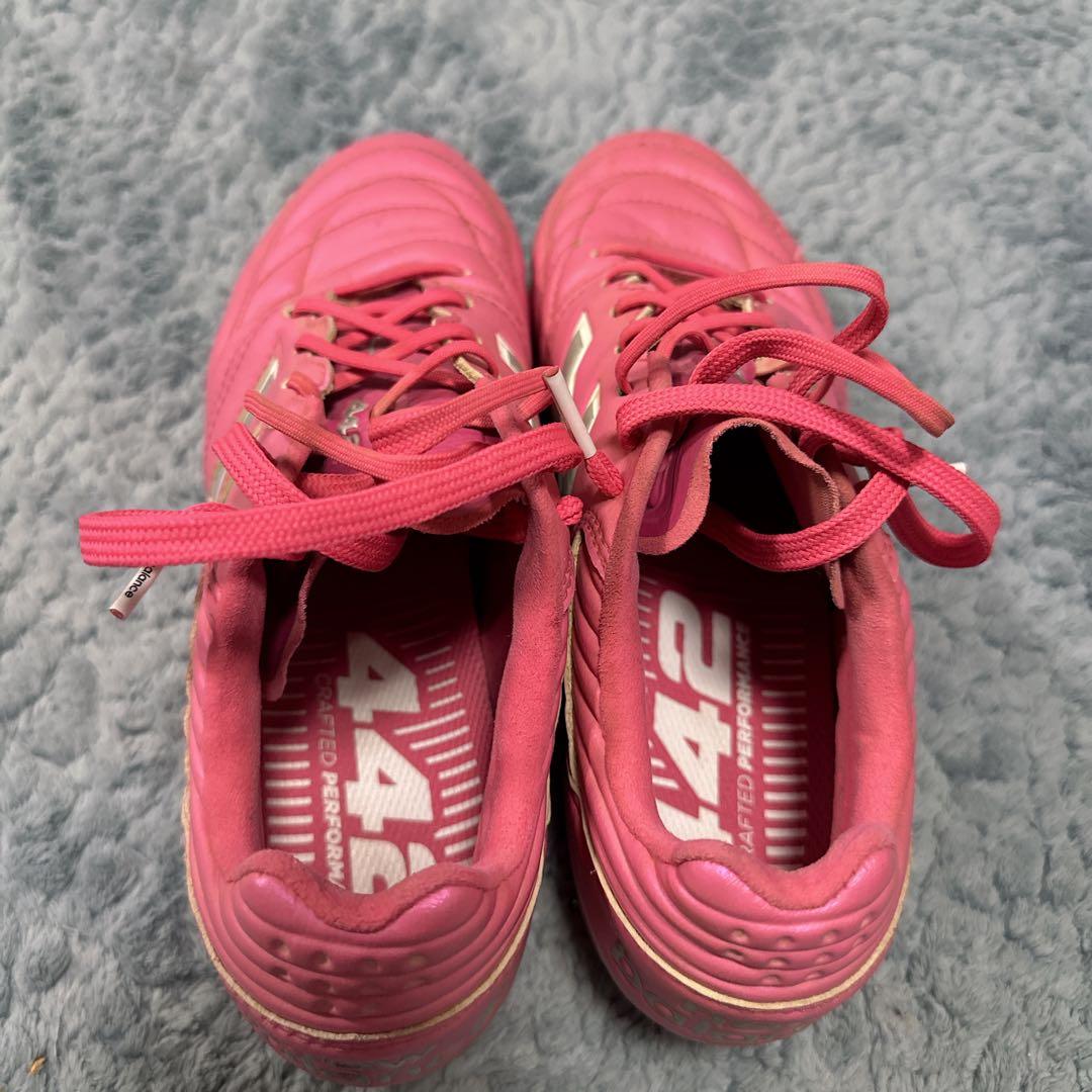 New Balance 442 ピンク ２６cm スパイク KAMO限定モデル